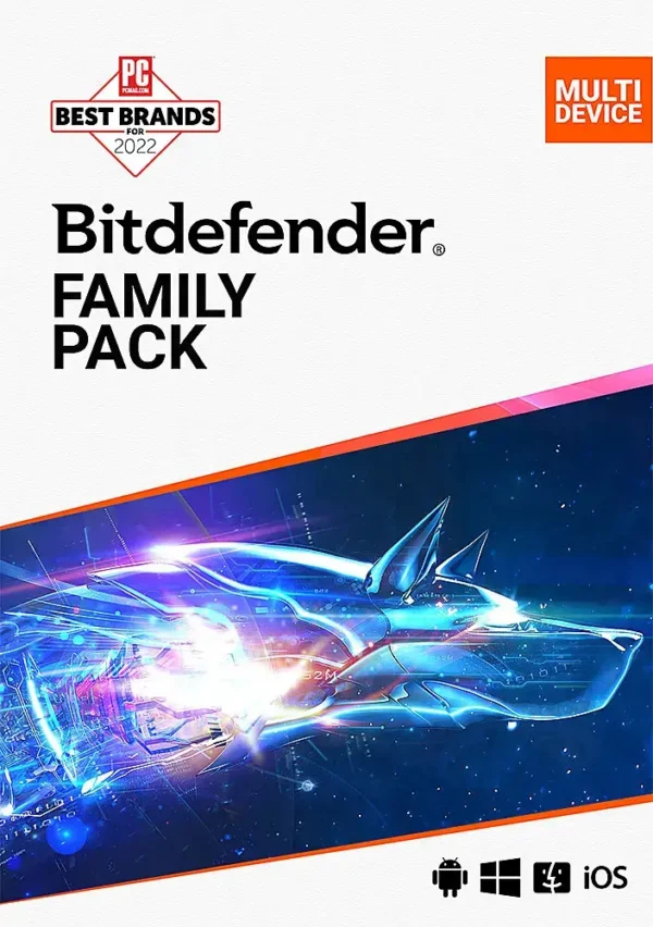 Bitdefender - Family Pack (15-Device) (2-Year Subscription)